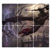 Magic The Gathering The Lord of The Rings: Tales of Middle-Earth Scene Box - Flight of The Witch-King (6 Scene Cards, 6 Art Cards, 3 Set Boosters + Display Easel)