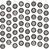 Sinload 8 Pieces Race Car Party Decorations Wheel Tire Garland Banners Car Tyre Paper Cutouts for Racing Car Birthday Party Favors Classroom Supplies