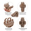 Small Claw Clips for Women 1.6 '' Double Row Teeth Small Hair Clips 12 Pcs Matte Cute Jaw Clips for Hair Claws