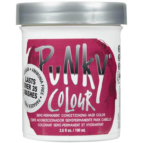 Punky Rose Red Semi Permanent Conditioning Hair Color, 3.5oz