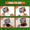 10 Pcs Football Party Decorations Football Honeycomb Centerpieces Double-sided Football Table Centerpiece for Football Birthday Party Sports Tailgate Game Party Decorations Supplies Favors