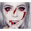 10 Sheets 3D Halloween Realistic Scar Tattoo Sticker, Zombie Scar Tattoos Fake Scars Bloody Costume Makeup Halloween Decoration Horror Wound Scary Blood Injury Sticke