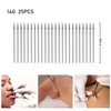 Xiboya textile 100Pcs Mix Body Piercing Needles Sizes12G/14G/16G/18G Piercing Needles Sterile Ear Nose Piercing Needles