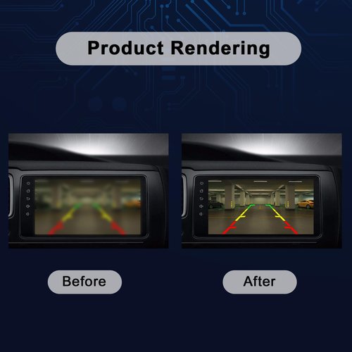 XQSMWF Rear Backup Camera Compatible with Ford F250 F350 F450 F550 Super Duty 2013 2014 Replace Part Number EC3Z-19G490-A EC3Z19G490A