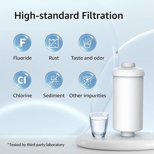 Filterlogic NSF/ANSI 372 Certified Fluoride Water Filter, Replacement for Berkey® PF-2® Fluoride Filter, Berkey® Gravity Filtration System (Pack of 2)