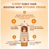 ETNIKER Curl Defining Styling Cream | Moisturize & Define | Coconut oil, Shea Butter & Monoi Oil | Free From Sulfates, Salt, Silicones, Mineral Oil, and Parabens (Bottle 290 grs, 10.2, Ounce)