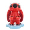 Exquisite Gaming: Holdems: Lilo & Stitch - Badness Level Stitch - Earbud & Phone Holder, Cable Guys, Mini Collectibles with a Twist, Licensed Figure