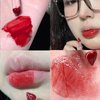 KWOLYKIM 2 Colors Jelly Lipsticks, Glass Water Hydrating Heart Shaped Lipsticks Moisturizing Tinted Lip Balm Lip Gloss Long Lasting Lip Pen Beauty Makeup Plumping Gloss Lip Glaze Gift for Women Girls