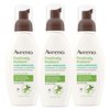 Aveeno Clear Complexion Foaming Oil-Free Facial Cleanser with Salicylic Acid Acne Medication for Breakout-Prone Skin & Soy Extracts, Hypoallergenic & Non-Comedogenic, 6 fl. oz, Pack of 3