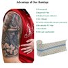 Waterproof Tattoo Aftercare Bandage Roll(6 in x11 yd),Tattoo Wound Healing Wrap,Clear Tattoo Film Dressing,Adhesive Patches for Tattoo Ink & Skin Protection,Tattoo Second Skin,Tattoo Cover Up Tape