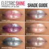 Maybelline New York Lip Studio Electric Shine Prismatic Lip Gloss Makeup, Electric Blue, 0.17 fl. oz.