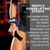 Schiek Sports Model 1000-PLS Deluxe Power Lifting Straps - Blue
