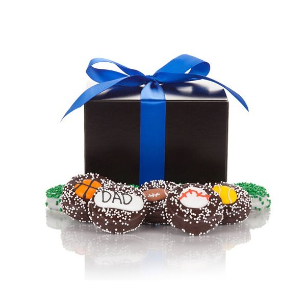 Father's Day Chocolate Oreos Gift Box of 12 (Sports)