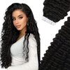 Sunny Hair Kinky Curly Tape in Hair Extensions Human Hair 50G Curly Tape in Extensions 20Pcs Tape in Hair Extensions for Black Women 24Inch