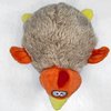 Glory To Dog Roly-Poly Chicken Plush Dog Toy with Krinkle and Squeaker