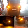 PHINLION 3600 Lumens 1156 7506 Amber LED Turn Signal Light Bulbs Super Bright P21W 1141 2396 7506 LED Bulb for Car Truck Motorcycle RV Blinker Lights, Amber Yellow