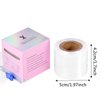 2 Boxes Disposable Eyebrow Tattoo Plastic Wrap with Ergonomic Slicer, Premium Transparent Preservative Film Roll Perfect for Lip Blush, Eyebrow Lamination Lash Lift Permanent Make Up Cling Cover
