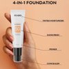 Tinted Sunscreen for Face, SPF 50 Face Sunscreen, Hydrating Sun Essence, Concealer Sunscreen, Lightweight Travel Size Against UVA and UVB Sun Protection, Beige 50ml / 1.7oz