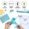 The Off Bits Build Your Own Airplane Model Kits, AirBit Transport Stem Toys for Boys and Girls 8-12, Aircraft Planes Educational Stem Building Toys, Construction Toys Steam Gift for Kids