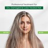 Herbishh Argan Hair Mask-Deep Conditioning & Hydration For Healthier Looking Hair for very Dry, Weak, Stressed Out Hair, No Sulphates, No Parabens