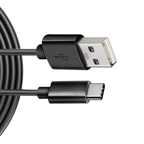 Fonus 6ft USB Cable Charger Cord Power Compatible with Motorola Edge (2024,2023,2022,2021,2020), Wire Turbo Charge Sync Black