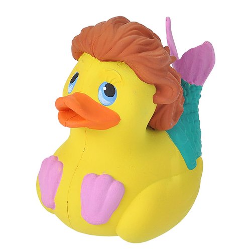 Wild Republic Rubber Ducks, Bath Toys, Kids Gifts, Pool Toys, Water Toys, Mermaid, 4"