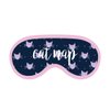 Danielle Travel Eye Mask and Ear Plug Set, Cat Nap, 3 Piece