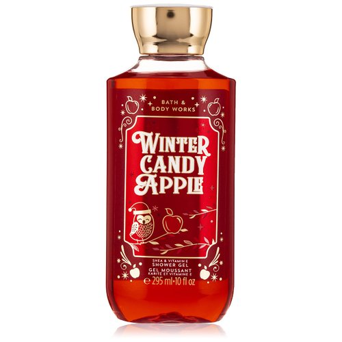 Bath & Body Works Winter Candy Apple 2019 Edition with Shea & Vitamin E Shower Gel 10 fl oz / 295 mL