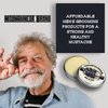 Mountaineer Brand Mustache Wax for Men | 100% Natural Beeswax and Plant Based Oils | Grooming Beard Moustache Wax Tin | Long-Lasting Extra Firm Hold | Smooth, Condition, Styling Balm | Unscented 2oz