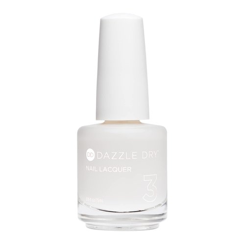 Dazzle Dry Nail Lacquer (Step 3) - Fine China - A sheer milky white. Simple and clean. (0.5 fl oz)