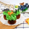 Animals Figure,54 Piece Mini Jungle Toys Set,ValeforToy Realistic Wild Vinyl Plastic Animal Learning Party Favors for Boys Girls Kids Toddlers Forest Small Playset Cupcake Topper