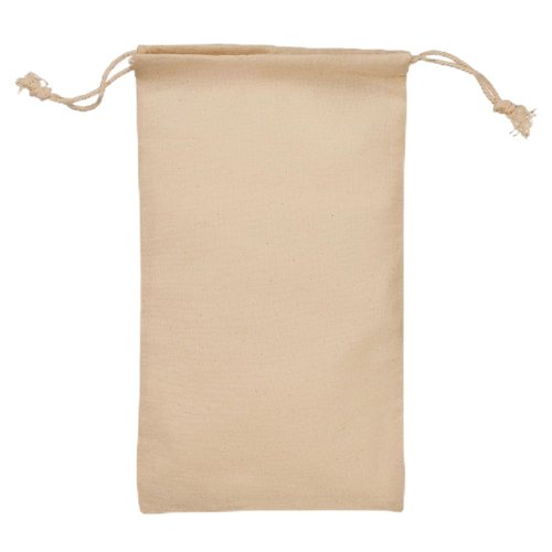 100% Cotton, Washable Carry Bag for FreedomWand Toilet Aid – Breathable Travel Pouch More Discreet Than Clear Zipper Pouches – Fits All 4 Pieces of FreedomWand Perfect for Traveling