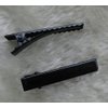 Chenkou Craft 45mm Black Metal Alligator Hair Clip Pin 50pcs
