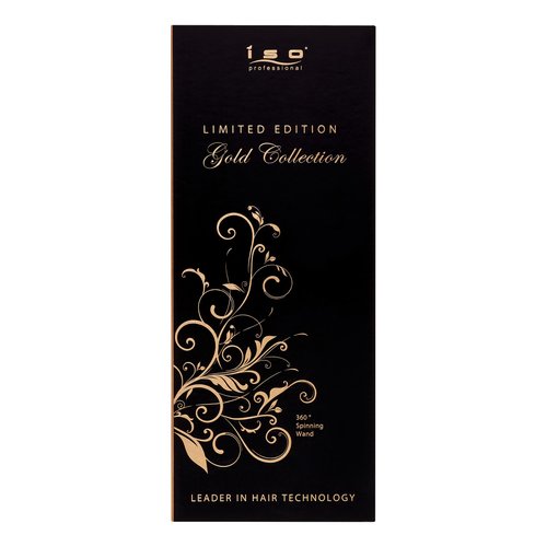 ISO Beauty - Gold Collection Rotating Spinning 25mm Curling Iron Wand