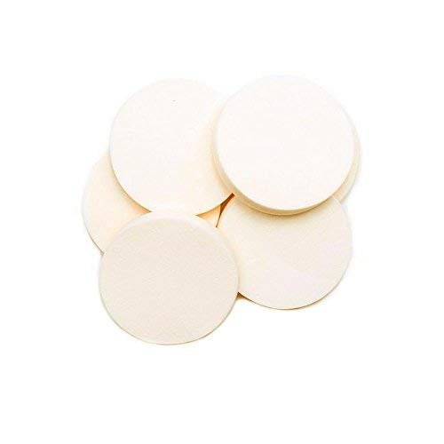 48 Cosmetic Sponge Round Foam Pad Make Up Applicator Foundation Powder Blender