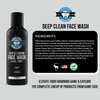 Game Face Grooming Men’s Face Wash - Deep Cleansing Face Wash with Caffeine and Vitamin E | Glycerin, Honeysuckle, Aloe Vera, & Grape Seed Oil |Purify and Hydrate Your Skin | 3 Fl Oz