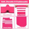 Soccer Socks Youth Soccer Socks Kids 4-6 Toddler Kids Baseball Socks Pink Girls Knee High Socks