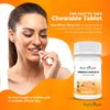 Chewable Iron 65 mg with Vitamin C 270 mg - Tablet in Orange Flavor 60 Count