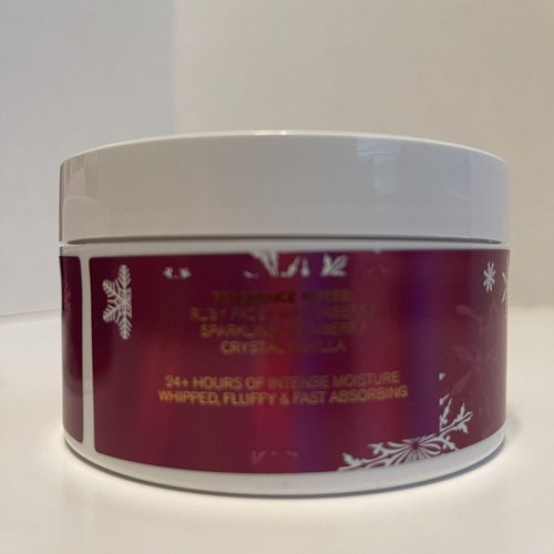 2 WINTERBERRY WONDER BATH BODY BUTTER SHEA 6.5 OZ