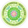 Greenwich Bay Trading Co. Scented Botanic Body Butter - Luxurious Hydration with Shea & Cocoa Butter, Enriched with Vitamin E - 8 Ounce Tub (8 oz., Cucumber & Freesia)