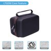 LTGEM Hard Case for Omron BP7000 Evolv Bluetooth Wireless Upper Arm Blood Pressure Monitor & HEM-7600T-BK - Travel Protective Carrying Storage Bag