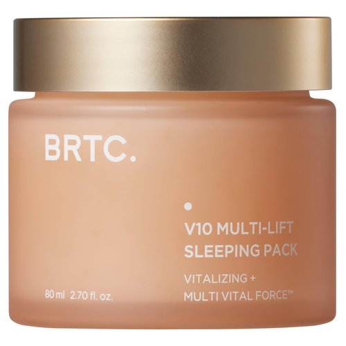 BRTC V10 Multi-Lift Sleeping Pack | Overnight Mask for Face Moisturizer, Moisturizing and Nourishing | Korean Skincare (80 ml, 2.70 oz)