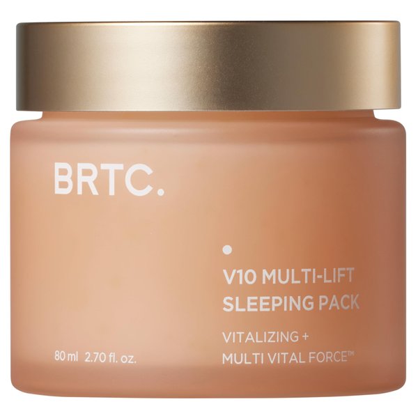 BRTC V10 Multi-Lift Sleeping Pack | Overnight Mask for Face Moisturizer, Moisturizing and Nourishing | Korean Skincare (80 ml, 2.70 oz)