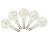 CH751 Key Universal Keys Replacement for RV Compartments Campers Storage Cabinets Door Lock T-Handles Tool Boxes Pickup Shells (Pack of 8)