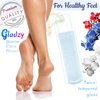 Genuine Czech Glass Foot File by GLADZY - Gentle Callus Remover Foot Rasp, Pedicure & Spa Rough Skin Scrubber, Two-Sided Etched Different Grit Surface, Professional Toenail & Heels Care, Made in EU