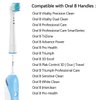 Replacement Toothbrush Heads for Oral B Electric Precision Clean Compatible with Oralb Brush Heads - 16 Pack