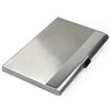 SunplusTrade Business Card Holder for Men and Women (Slim Minimalist Design Case, Stainless Steel Metal, Fits 18 Business Cards in Pocket)