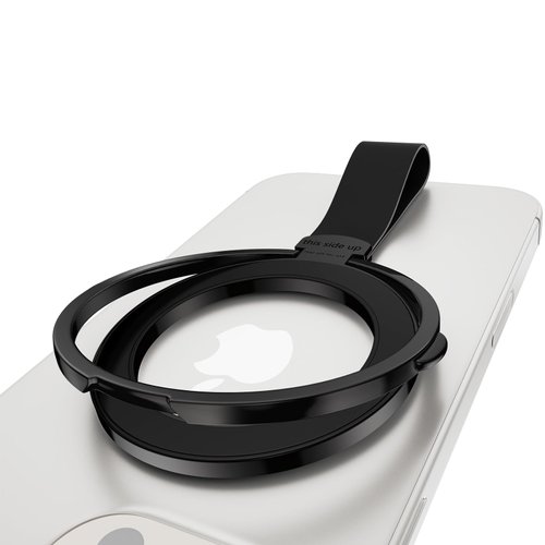 Magnetic Phone Grip Holder Compatible with iPhone 16 Pro Max,16 Plus,16 Pro,16 15 14 13 12 Mini, Magsafe Ring Stand Adjustable Kickstand, Removable Magsafe Finger Loop, Wireless Charging Compatible
