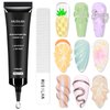 MUSILAN 3D Nail Gel Sculpting Gel Nail Art Glue for Nail Art Designs DIY Clear Builder Gel Nail Craving Sculpting Molding Gel for 3D Gel Nail Art Polish Painting Nail Drawing Gel Decoration Manicure