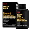 GNC Mega Men Energy & Metabolism Multivitamin | Antioxidants and Increased Calorie Burning | 180 Count